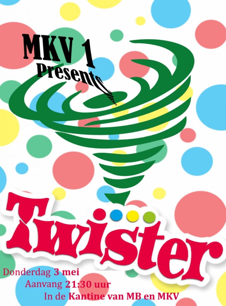 Dames MKV organiseren Twister activiteit