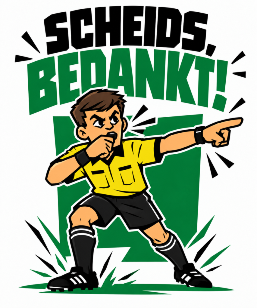 Respect kent geen eindsignaal: scheidsrechters bedankt!